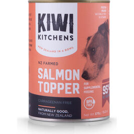 Kiwi Kitchens Canned Dog Food Topper, Salmon, 13.2-oz