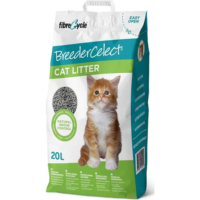 BreederCelect Paper Cat Litter, 20-L image number null