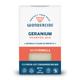 Wondercide Flea & Tick Dog Shampoo Bar, Geranium, 4-oz