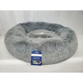 Arlee Pet Products Donut Dog Bed, Grey, 30-in