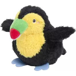 ZippyPaws Zippy Tuff 2-in-1 Dog Toy, Birdiez Toucan