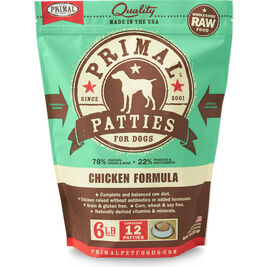 Primal Frozen Raw Dog Food, Chicken