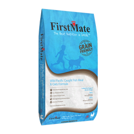 FirstMate Grain Friendly Dry Dog Food, Fish & Oats, 25-lb
