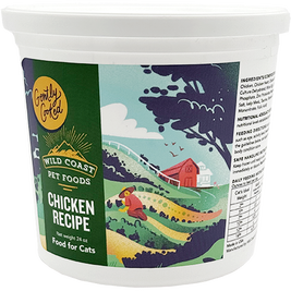 Wild Coast Gently Cooked Frozen Cat Food, Chicken