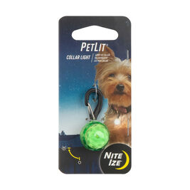 Nite Ize PetLit LED Dog Collar Light, Lime Jewel