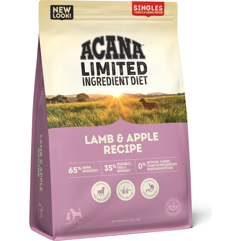 Acana Singles Limited Ingredient Diet Dry Dog Food, Lamb & Apple image number null