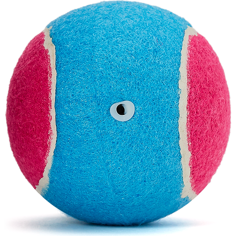 Mud Bay Squeaker Tennis Ball Dog Toy, Assorted Colors, Giant image number null