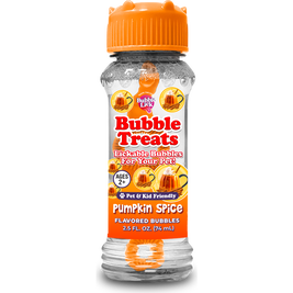 BubbleLick Flavored Dog Bubbles, Pumpkin Spice, 2.5-oz