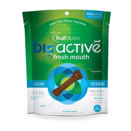 Fruitables BioActive Fresh Mouth Small Dental Chews Dog Treats, 15-count