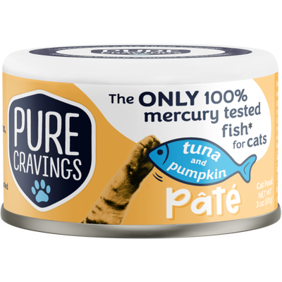 Pure Cravings Pate Canned Cat Food, Tuna & Pumpkin