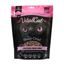 Vital Essentials Raw Freeze-Dried Cat Food, Chicken, Mini Nibs