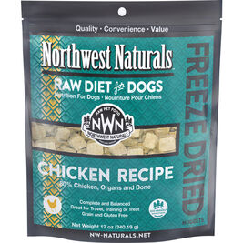 Northwest Naturals Raw Freeze-Dried Dog Food, Nuggets, Chicken