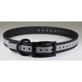 OmniPet Zeta Reflective Dog Collar, Black