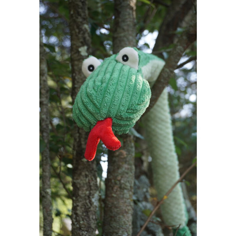HuggleHounds Original Knotties Dog Toy, Year of the Lucky Snake, Large image number null