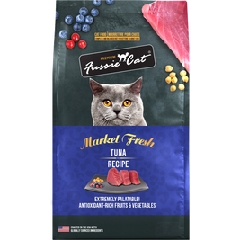 Fussie Cat Market Fresh Dry Cat Food, Tuna