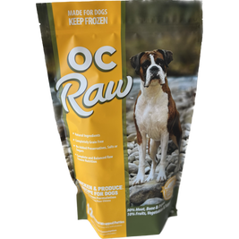 OC Raw 6lb Chicken Patty Bag