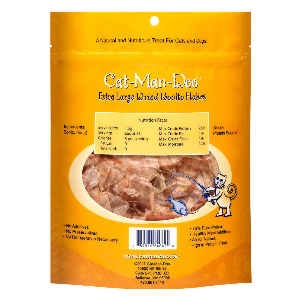 Mud Bay Buy Cat Man Doo Extra Large Dried Bonito Flakes Cat