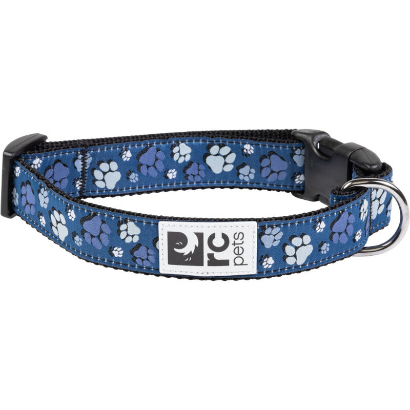 RC Pets Clip Dog Collar, Fresh Tracks Blue image number null