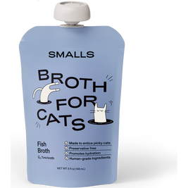 Smalls Cat Food Topper, Fish Broth, 5-oz