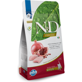 Farmina N&D Prime Dry Cat Food, Chicken & Pomegranate, Kitten
