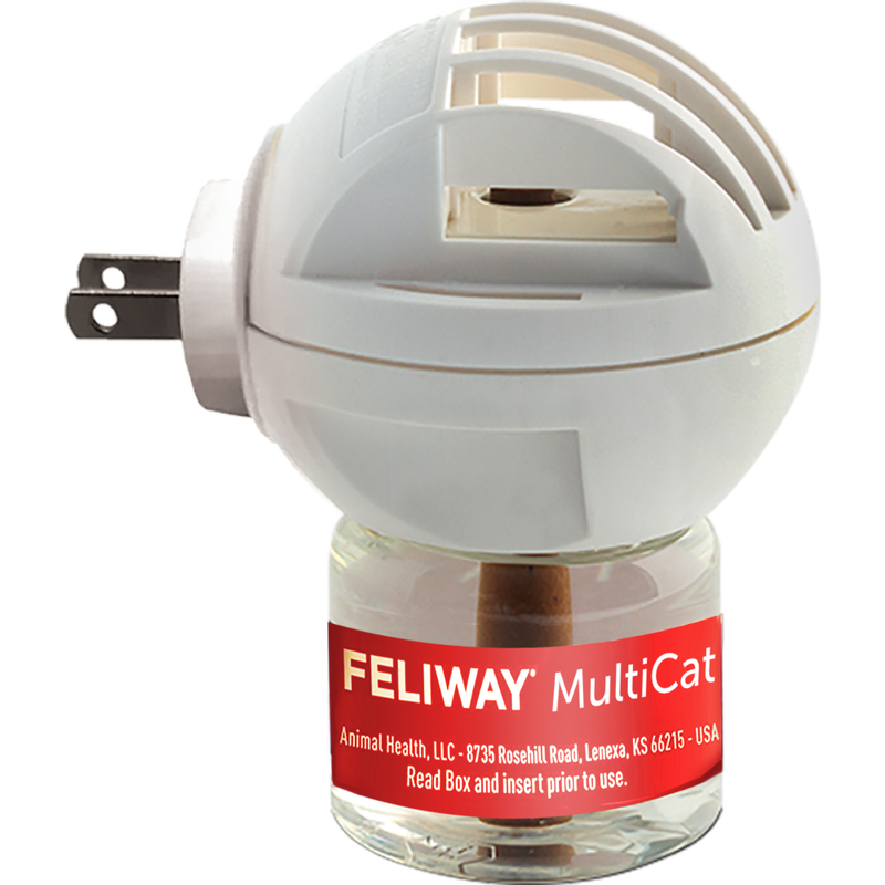 Mud Bay Buy Feliway MultiCat Calming Cat Pheromones Diffuser Kit for USD 24.99 MudBay