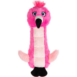 Growl Belly Burdz Dog Toy, Fiona the Flamingo