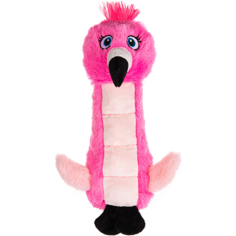 Growl Belly Burdz Dog Toy, Fiona the Flamingo image number null