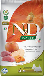 Farmina N&D Pumpkin Dry Dog Food, Boar & Apple, Adult, Mini