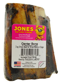 Jones Natural Chews Center Bone Dog Treat, 4-in