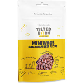 Tilted Barn Miniwags Dog Treats, Beef, 3.5-oz