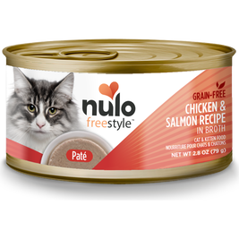 Nulo Freestyle Grain-Free Canned Cat Food, Pate, Chicken & Salmon