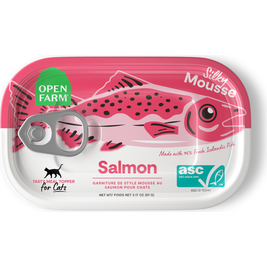 Open Farm Silky Mousse Wet Cat Food Topper, Salmon