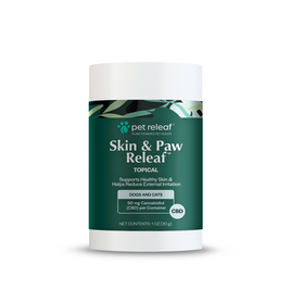 Pet Releaf Skin & Paw Releaf Hemp Topical Dog Supplement, 1-oz