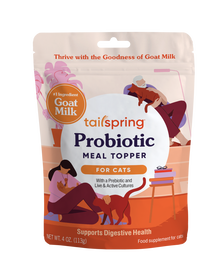 Tailspring Cat Meal Topper, Probiotic, 4-oz