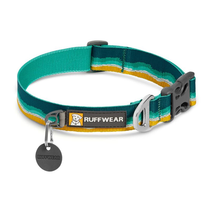 Ruffwear Crag Reflective Dog Collar, Seafoam image number null