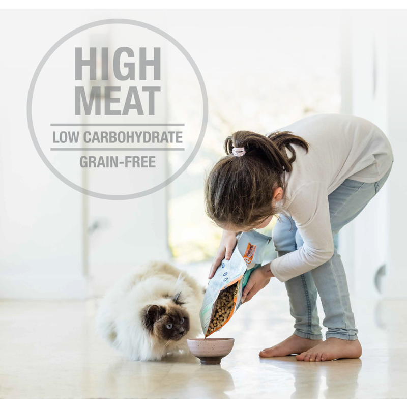 Carbohydrate free cat food discount
