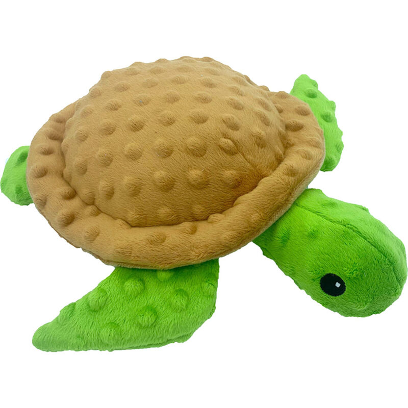 PetLou Plush Dog Toy, Dotty Friends Tortoise, 12-in image number null
