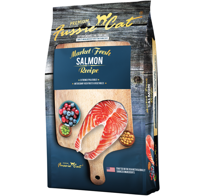 Market fresh salmon cat hot sale food