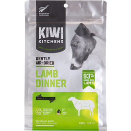 Kiwi Kitchens Air-Dried Dog Food, Lamb, 17.5-oz