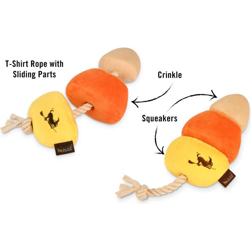 P.L.A.Y. Halloween Howling Haunts Dog Toy, Canine Corn image number null