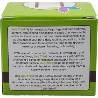 Mud Bay Buy Herbsmith July Third Calming Aid Soft Chews Dog