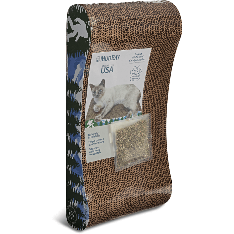 Mud Bay Buy Mud Bay Nifty Winter Scene Cat Scratcher with Catnip