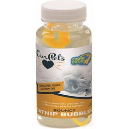 OurPets Cosmic Catnip Bouncy Bubbles, 5-oz