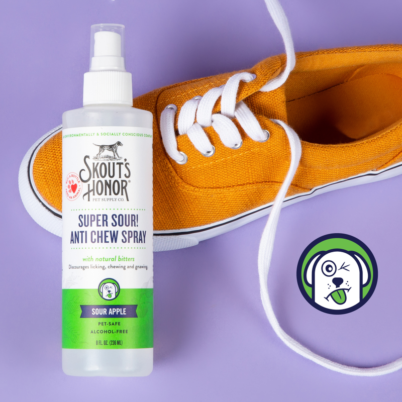 Skout's Honor Super Sour! Pet Anti-Chew Spray, 8-oz image number null