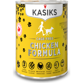 Kasiks Grain-Free Canned Dog Food, Chicken