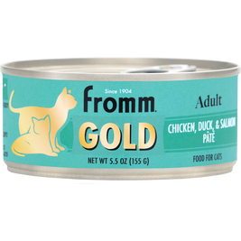 Fromm Gold Canned Cat Food, Adult, Chicken Duck & Salmon