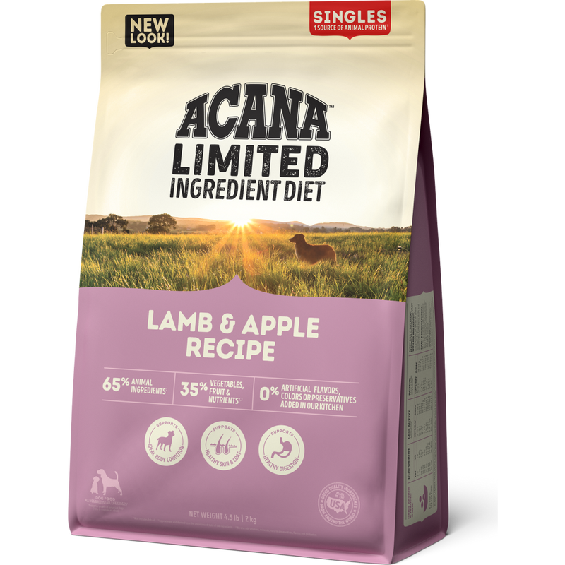 Acana Singles Limited Ingredient Diet Dry Dog Food, Lamb & Apple image number null