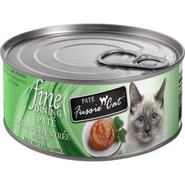Fussie Cat Fine Dining Pate Canned Cat Food, Oceanfish