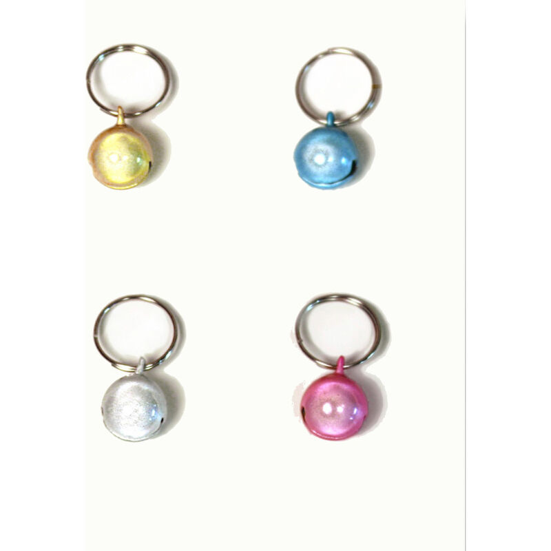 Goli Design Purrly Bells Cat Collar Bell, Yellow image number null
