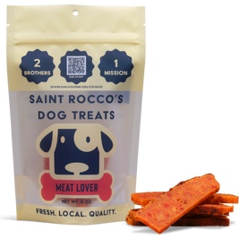 Saint Rocco's Dog Treats, Meat Lover, 8-oz